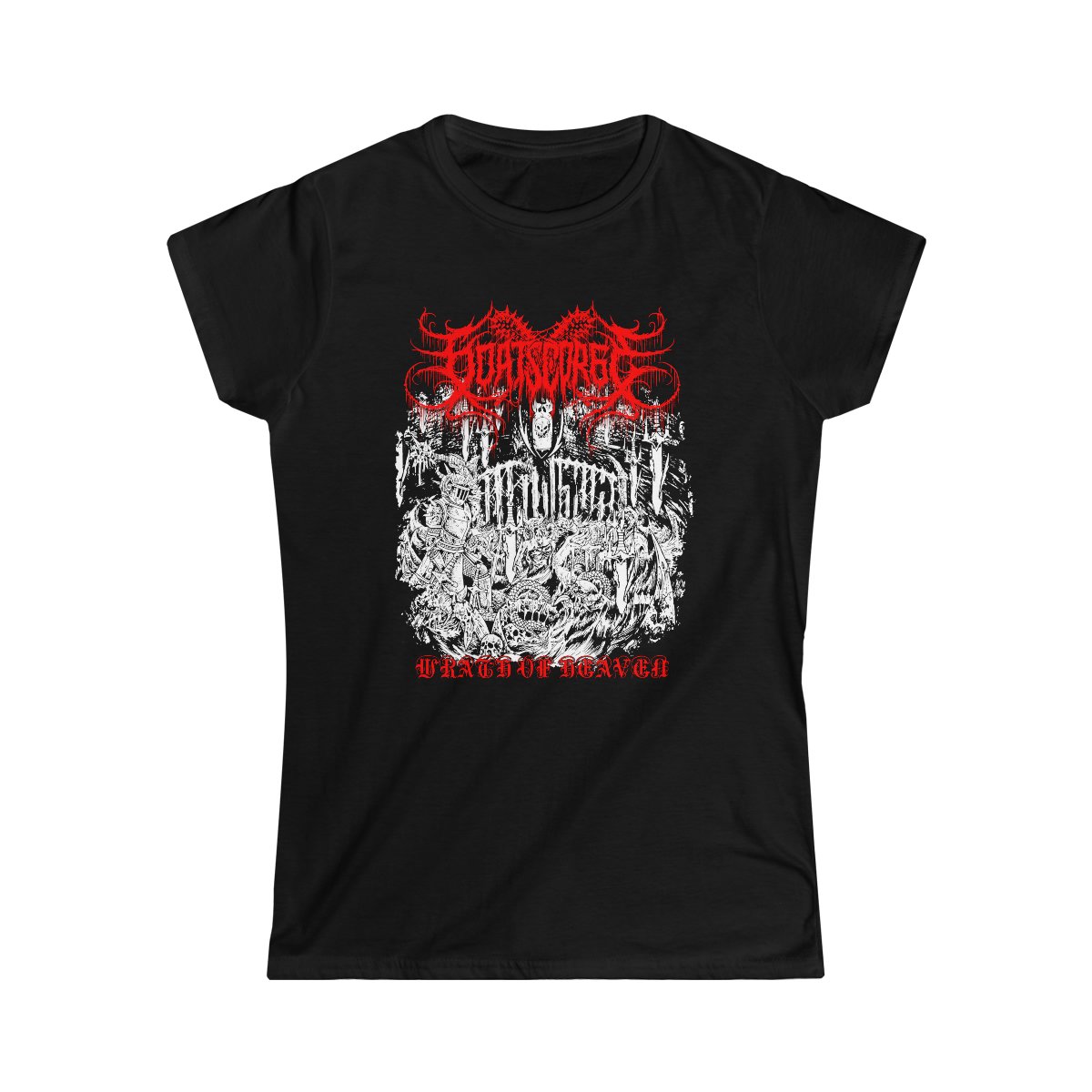 Goatscorge – Wrath of Heaven Women’s Short Sleeve Tshirt 64000L