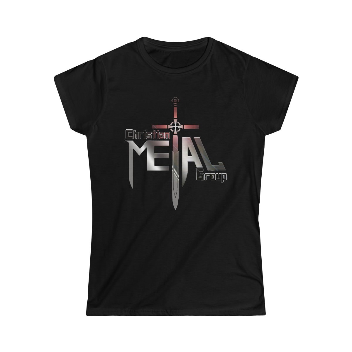 Christian Metal Group Logo Women’s Short Sleeve Tshirt 64000L
