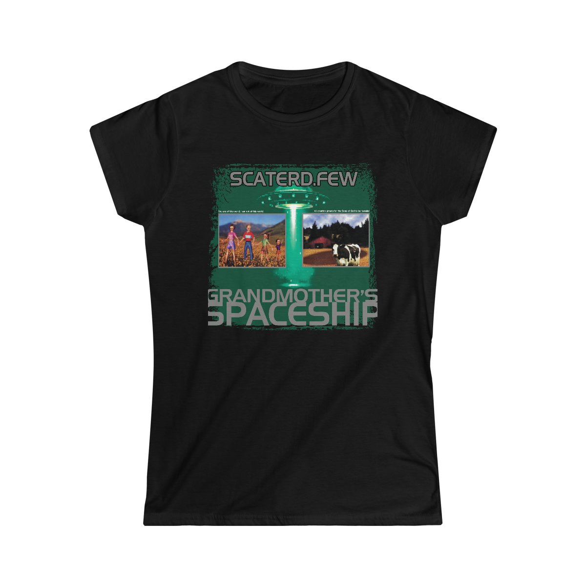 Scaterd Few – Grandmother’s Spaceship (Light) Women’s Short Sleeve Tshirt 64000L
