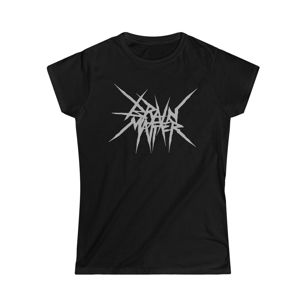 Brain Matter – Grey Logo Women’s Short Sleeve Tshirt 64000L