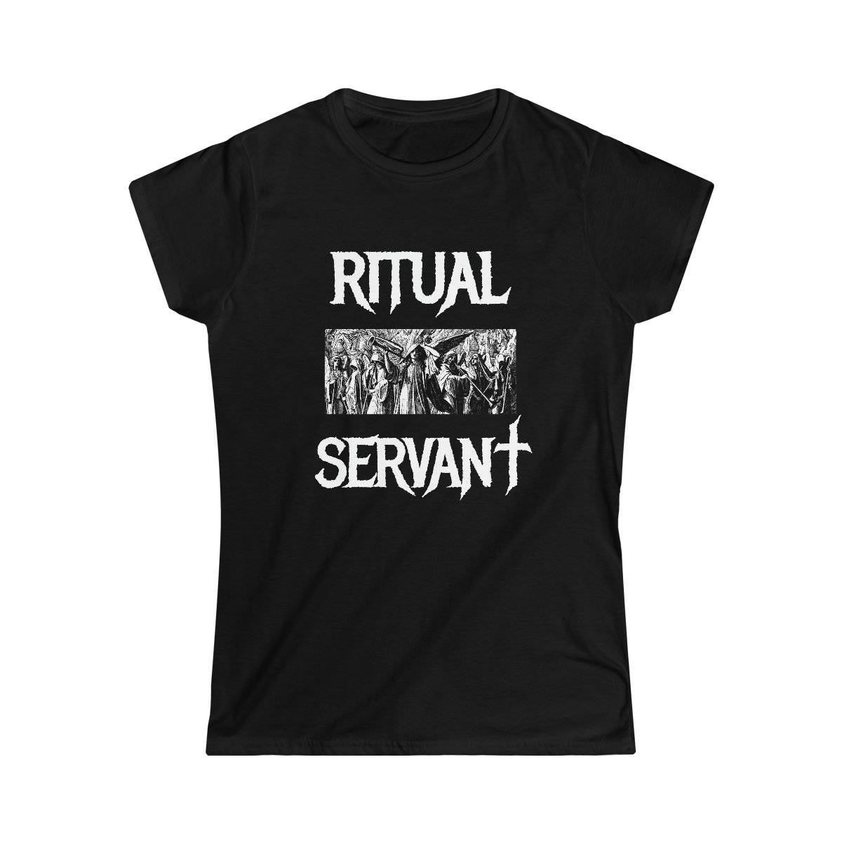 Ritual Servant – Seven Trumpets Women’s Short Sleeve Tshirt 64000L