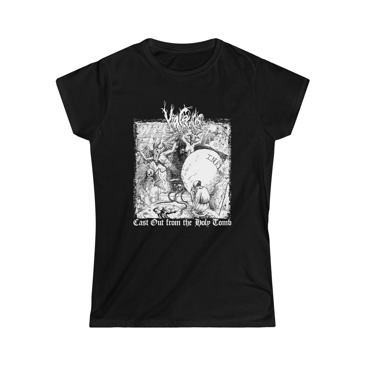 Via Crucis – Cast Out from the Holy Tomb Women’s Short Sleeve Tshirt 64000L