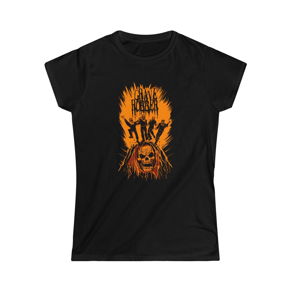 Grave Robber Volcano Destroyer (Limited Edition Orange) Women’s Short Sleeve Tshirt 64000L