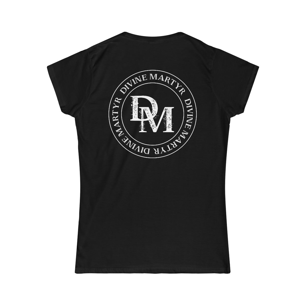 Divine Martyr Logo and Circle Women’s Short Sleeve Tshirt 64000LD