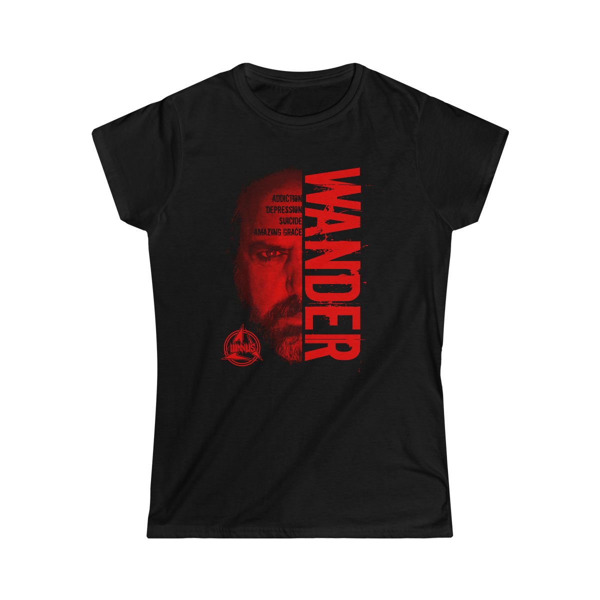 Wanus – Wander Red Women’s Short Sleeve Tshirt 64000L