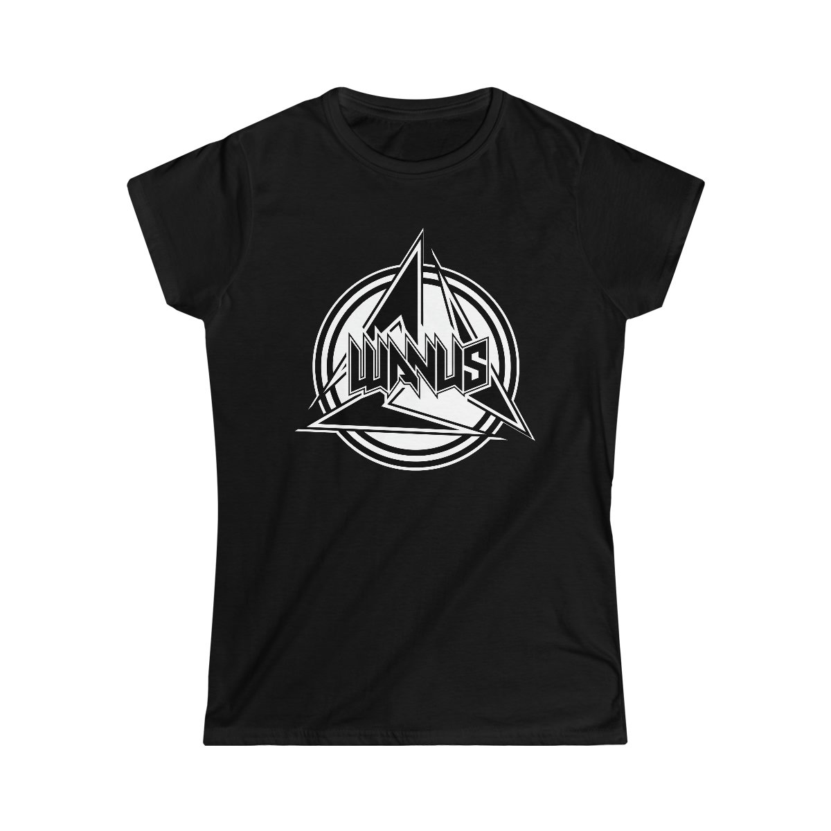 Wanus – Black Logo Women’s Short Sleeve Tshirt 64000L