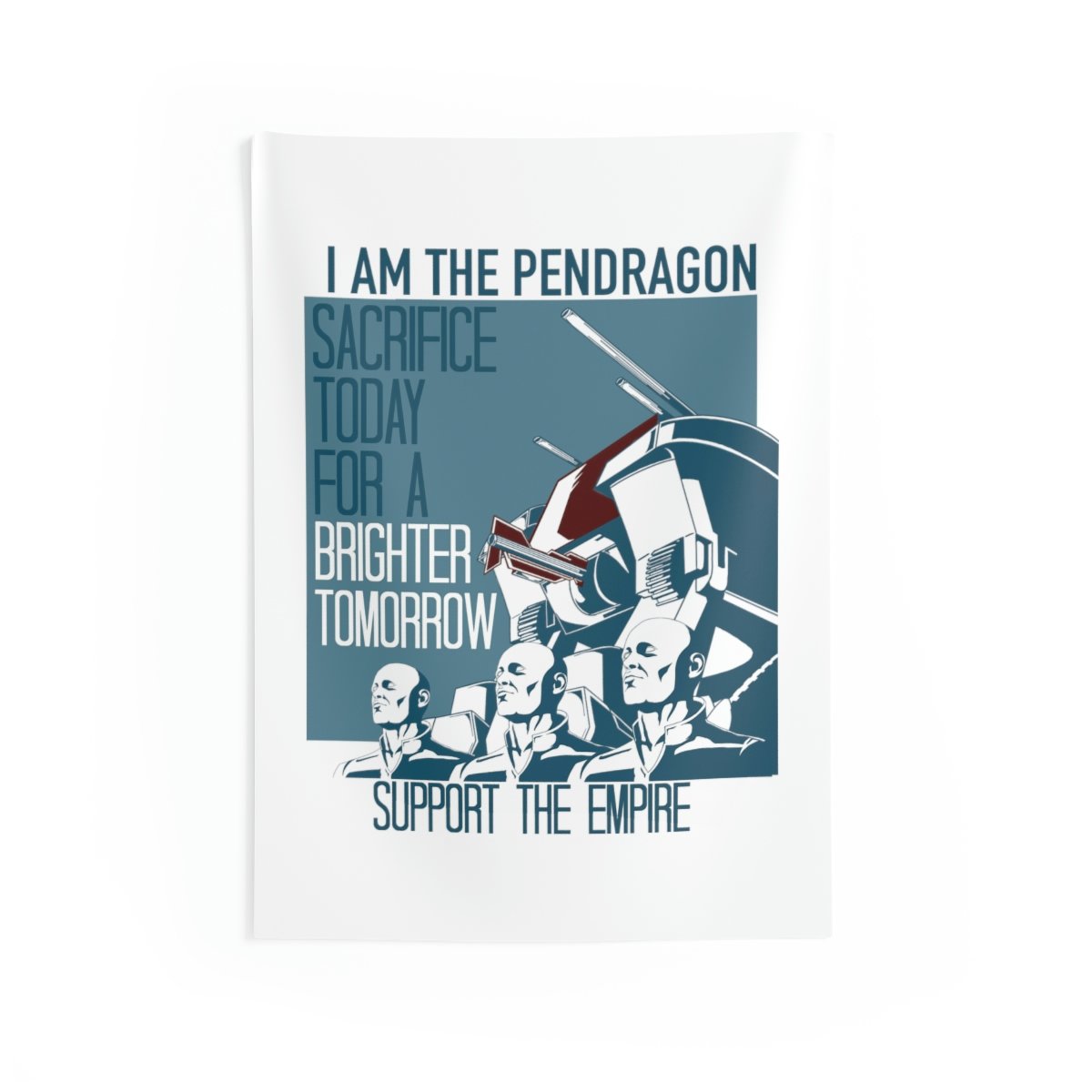 I Am The Pendragon – Brighter Tomorrow Indoor Wall Tapestries