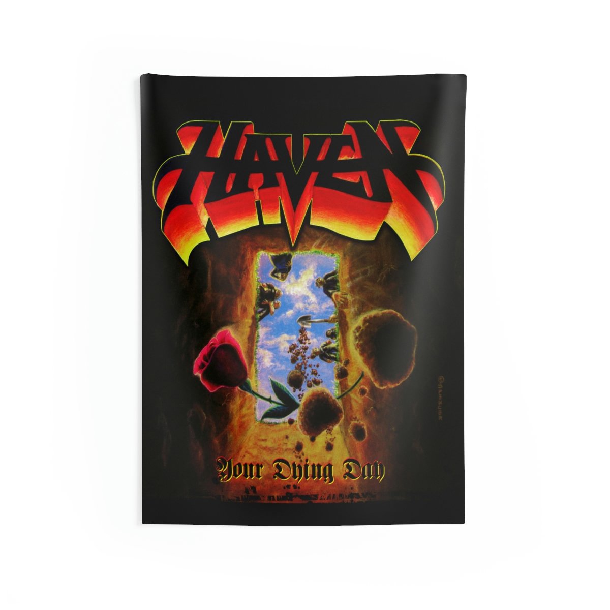 Haven – Your Dying Day Indoor Wall Tapestries