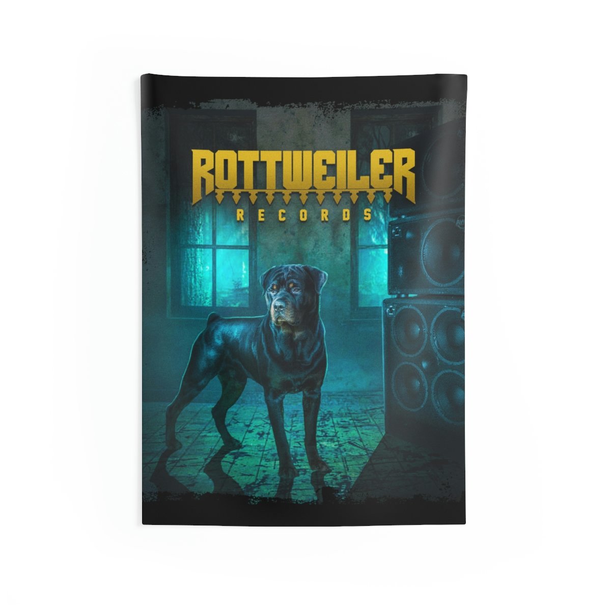 Rottweiler Records 3 Indoor Wall Tapestries