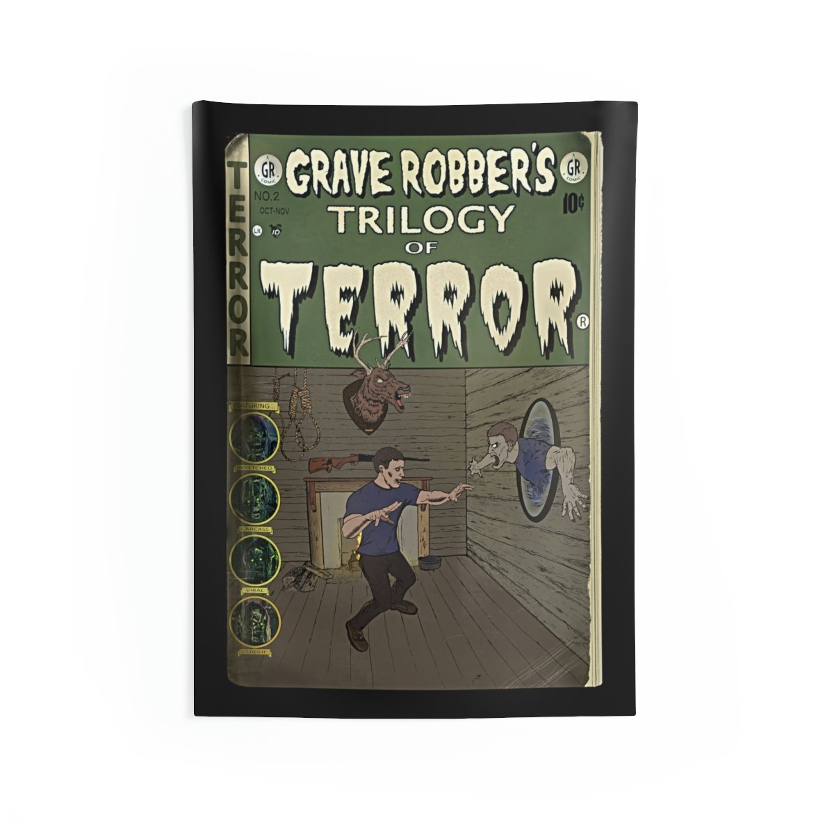 Grave Robber – Evil Dead Indoor Wall Tapestries