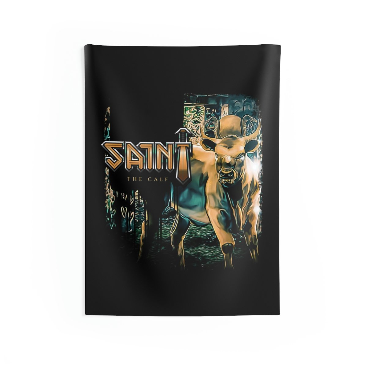 Saint – The Calf Indoor Wall Tapestries