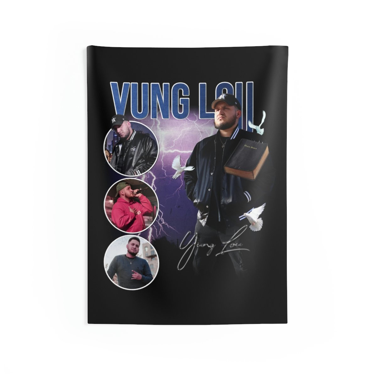 Yung Lou – Holy Spirit Indoor Wall Tapestries