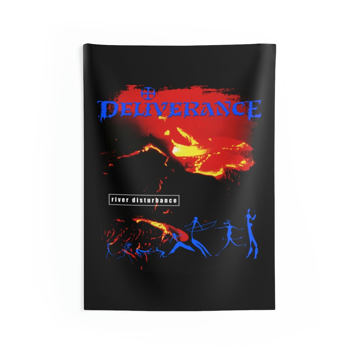 Deliverance – River Disturbance Indoor Wall Tapestries
