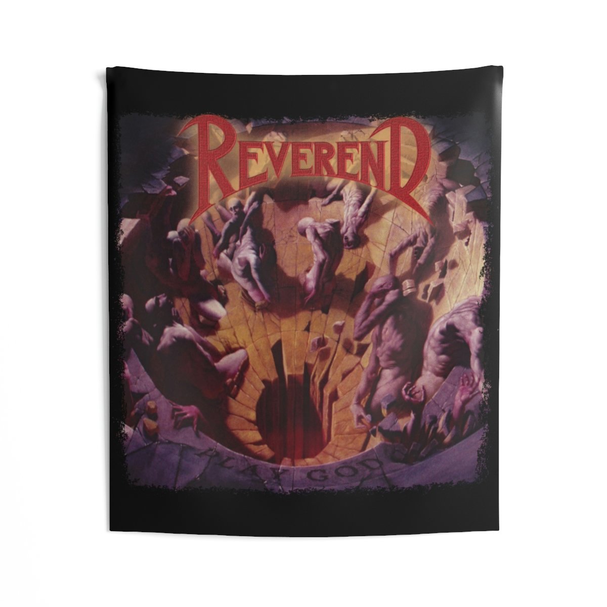 Reverend – Play God Indoor Wall Tapestries