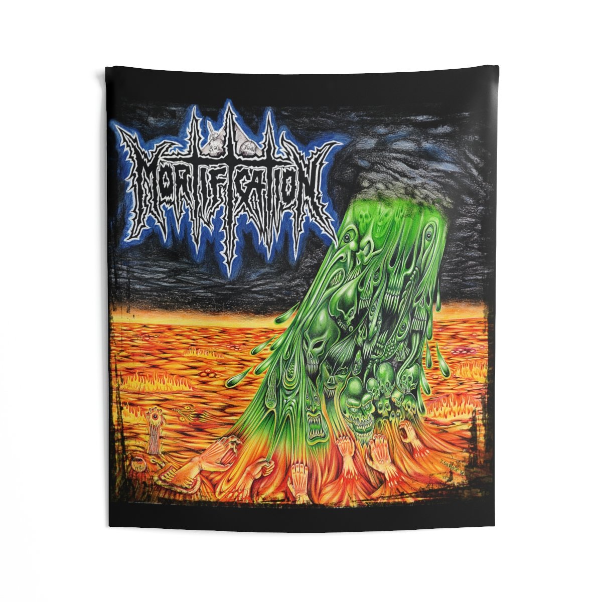 Mortification Indoor Wall Tapestries