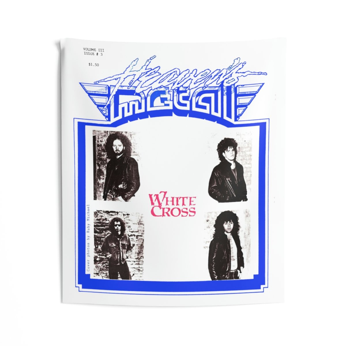 Heaven’s Metal Magazine Issue 15 Whitecross Indoor Wall Tapestries