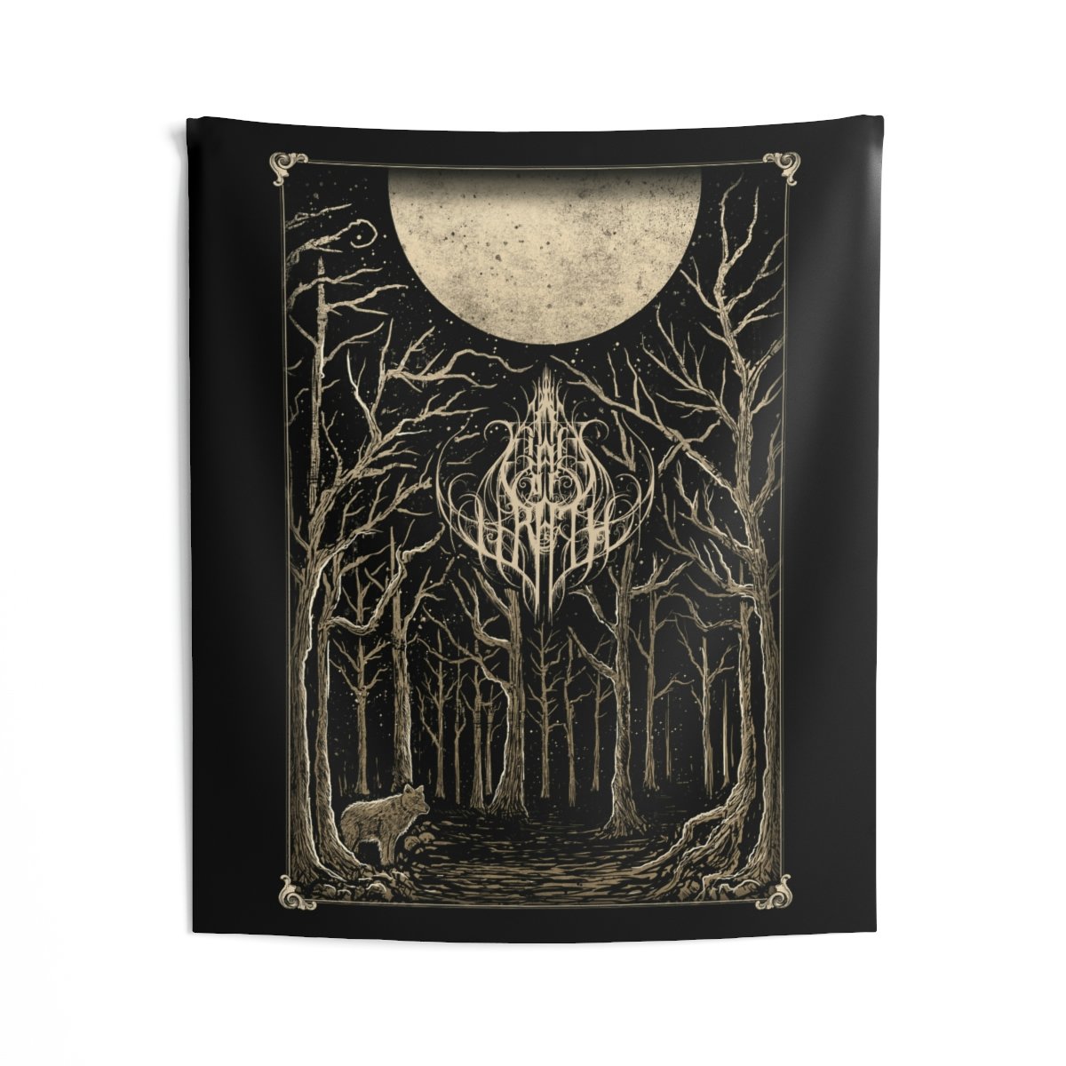 Vials of Wrath – Alone in the Wilderness Indoor Wall Tapestries