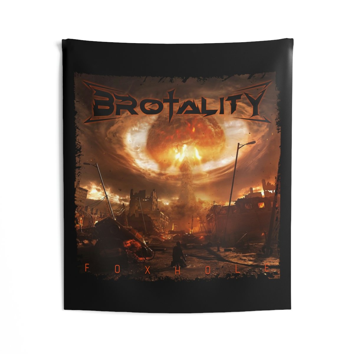 Brotality – Foxhole Indoor Wall Tapestries
