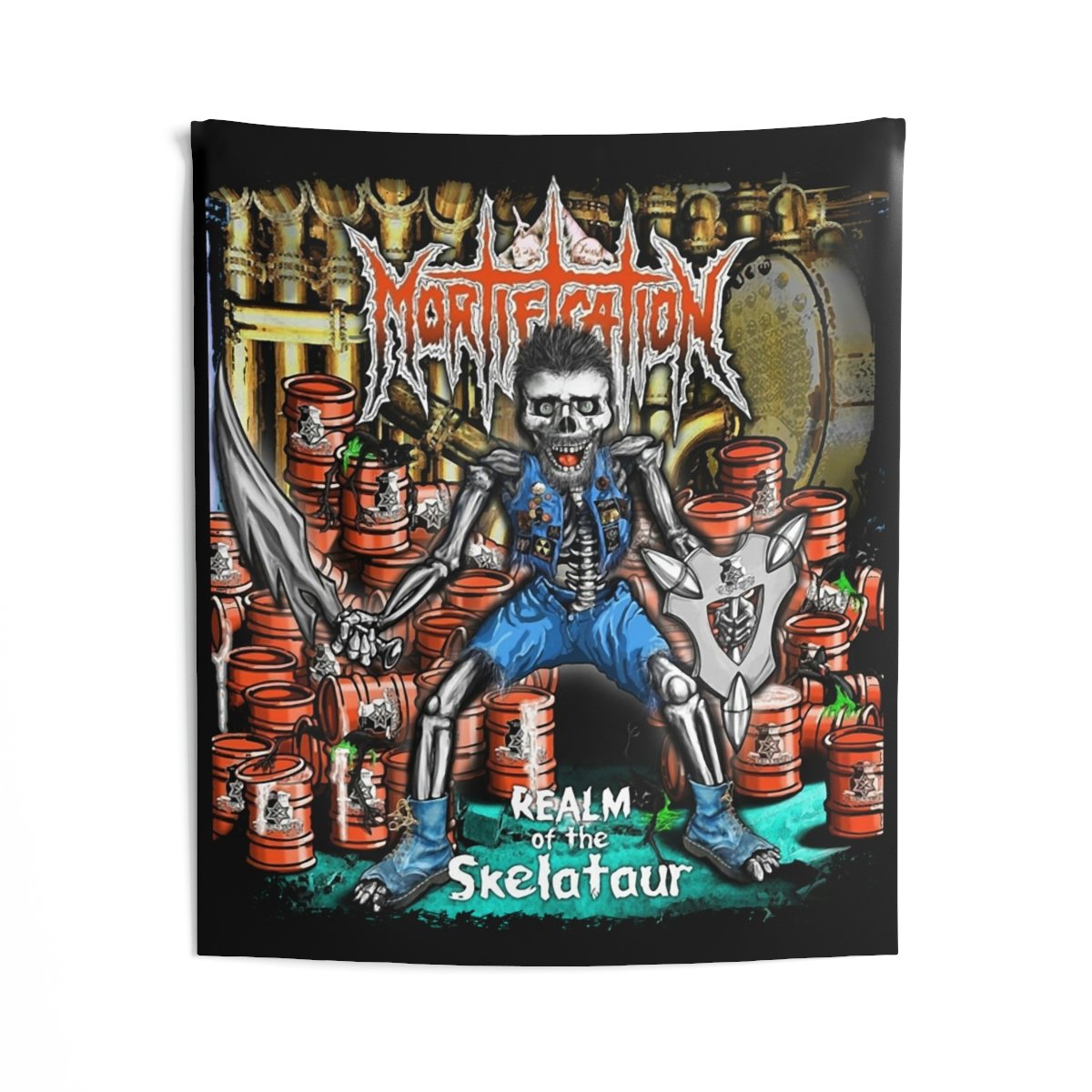 Mortification – Realm of the Skelataur Indoor Wall Tapestries
