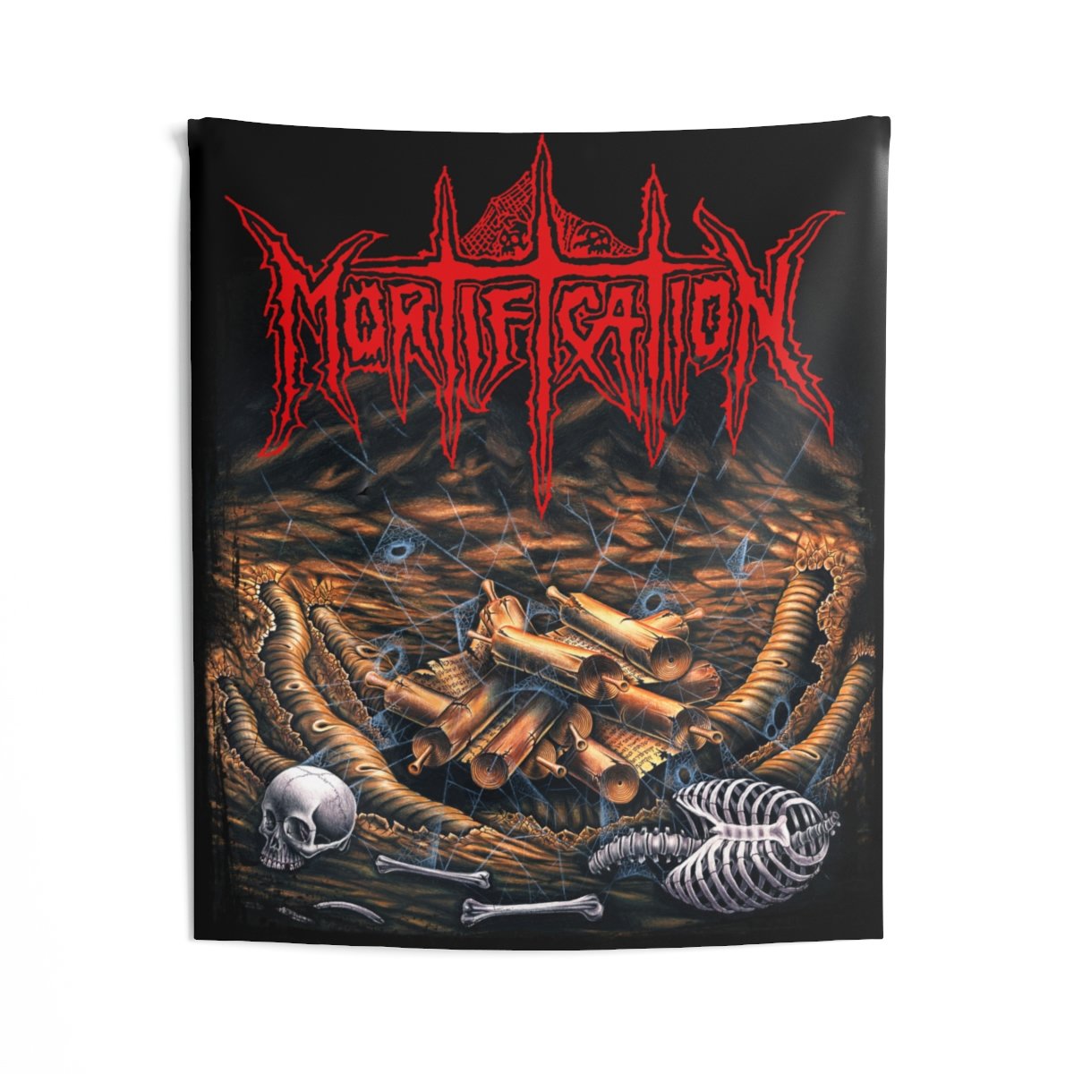 Mortification – Scrolls of the Megilloth Indoor Wall Tapestries
