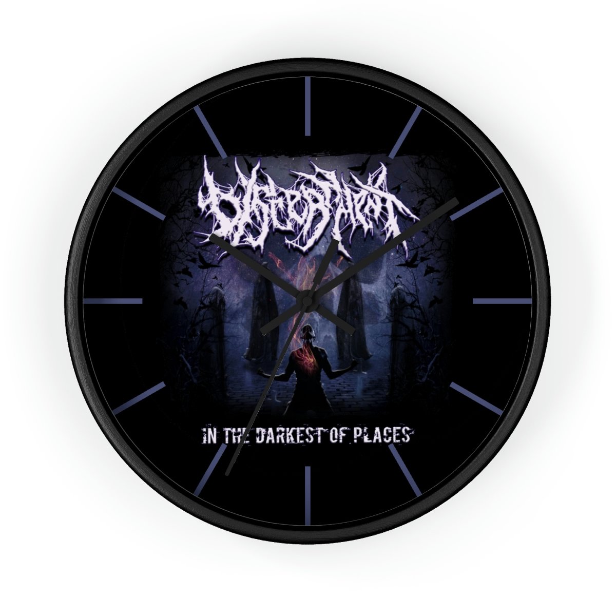 Discernment – In the Darkest of Places Wall Clock