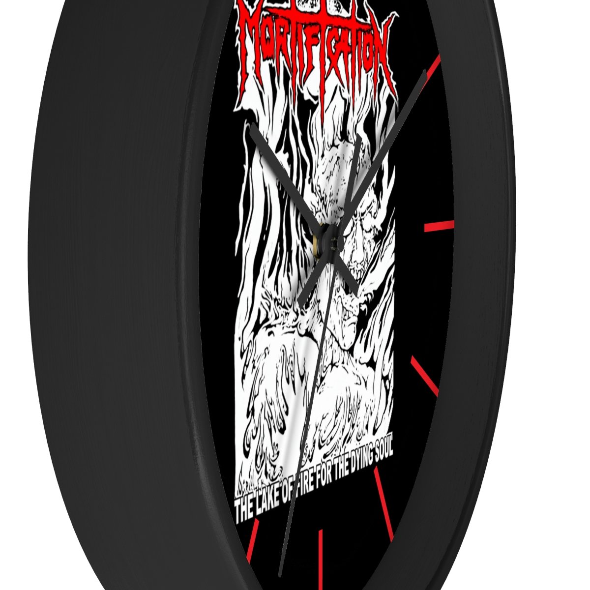 Mortification – The Lake of Fire Wall clock