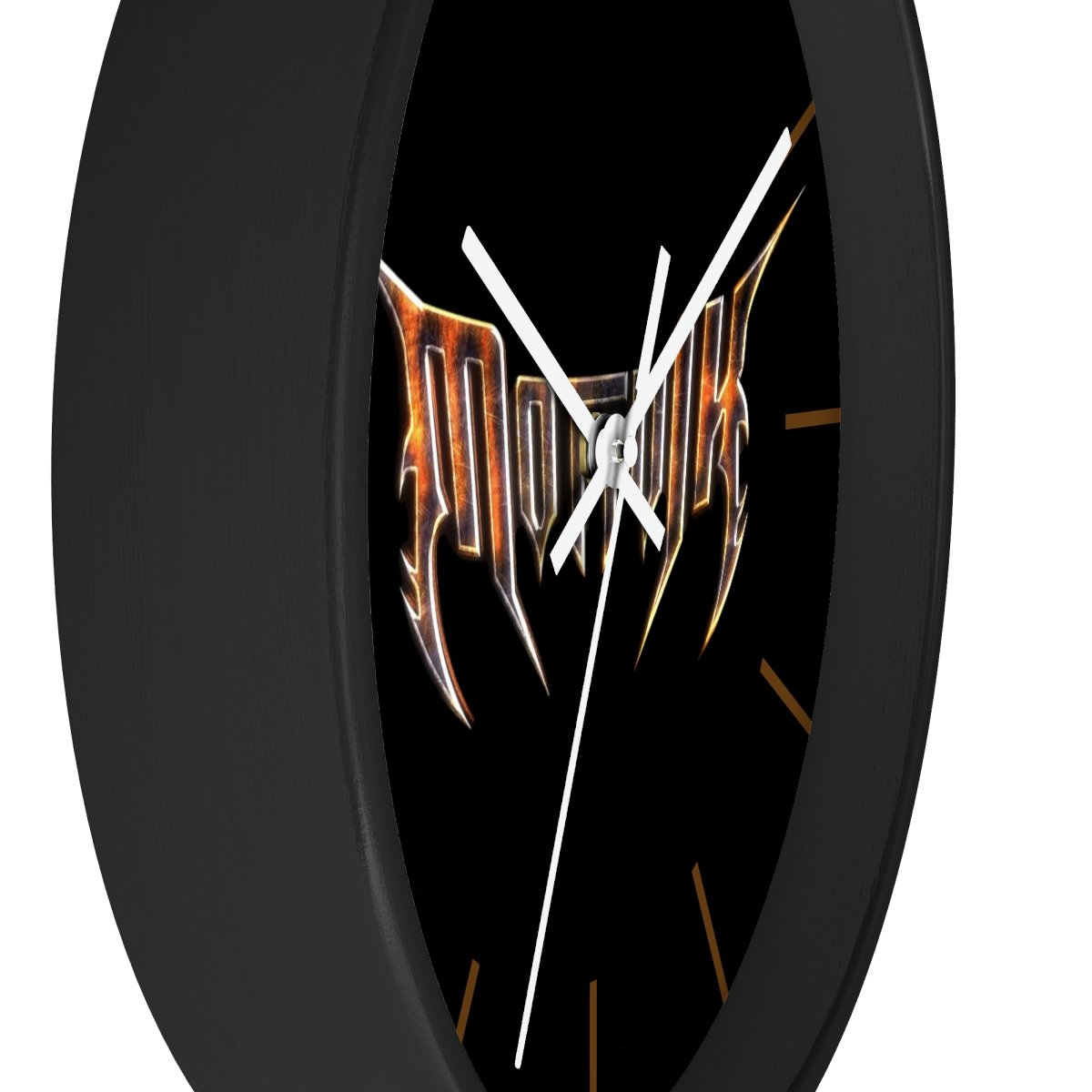 Motivik Forged Metal Logo Wall clock