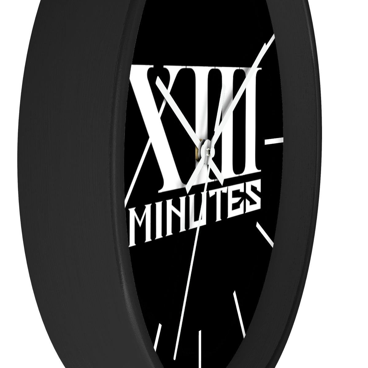 XIII Minutes Logo Wall clock
