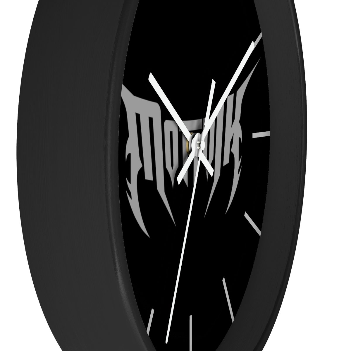 Motivik Grey Logo Wall clock