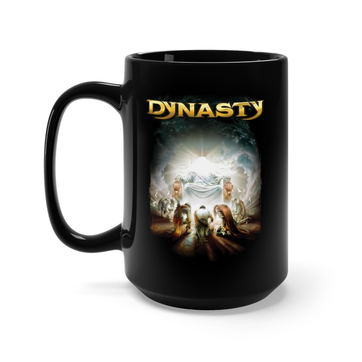 Dynasty of Metal – Warriors of the King Black Mug 15oz