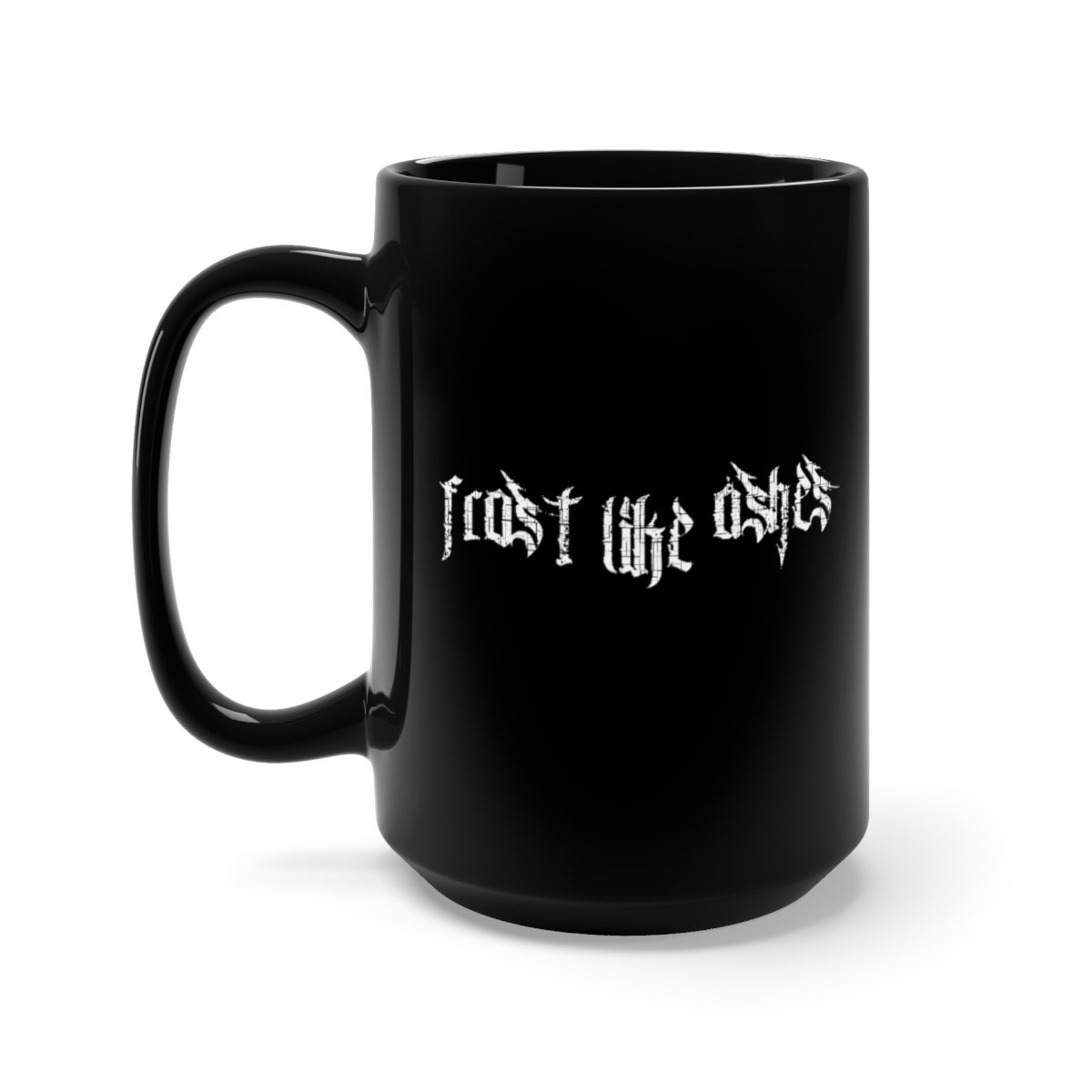 Frost Like Ashes New Logo Black Mug 15oz