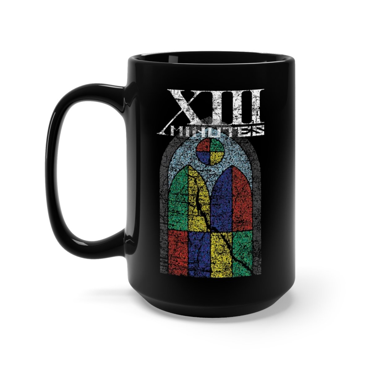 XIII Minutes – Fragile 15oz Black Mug