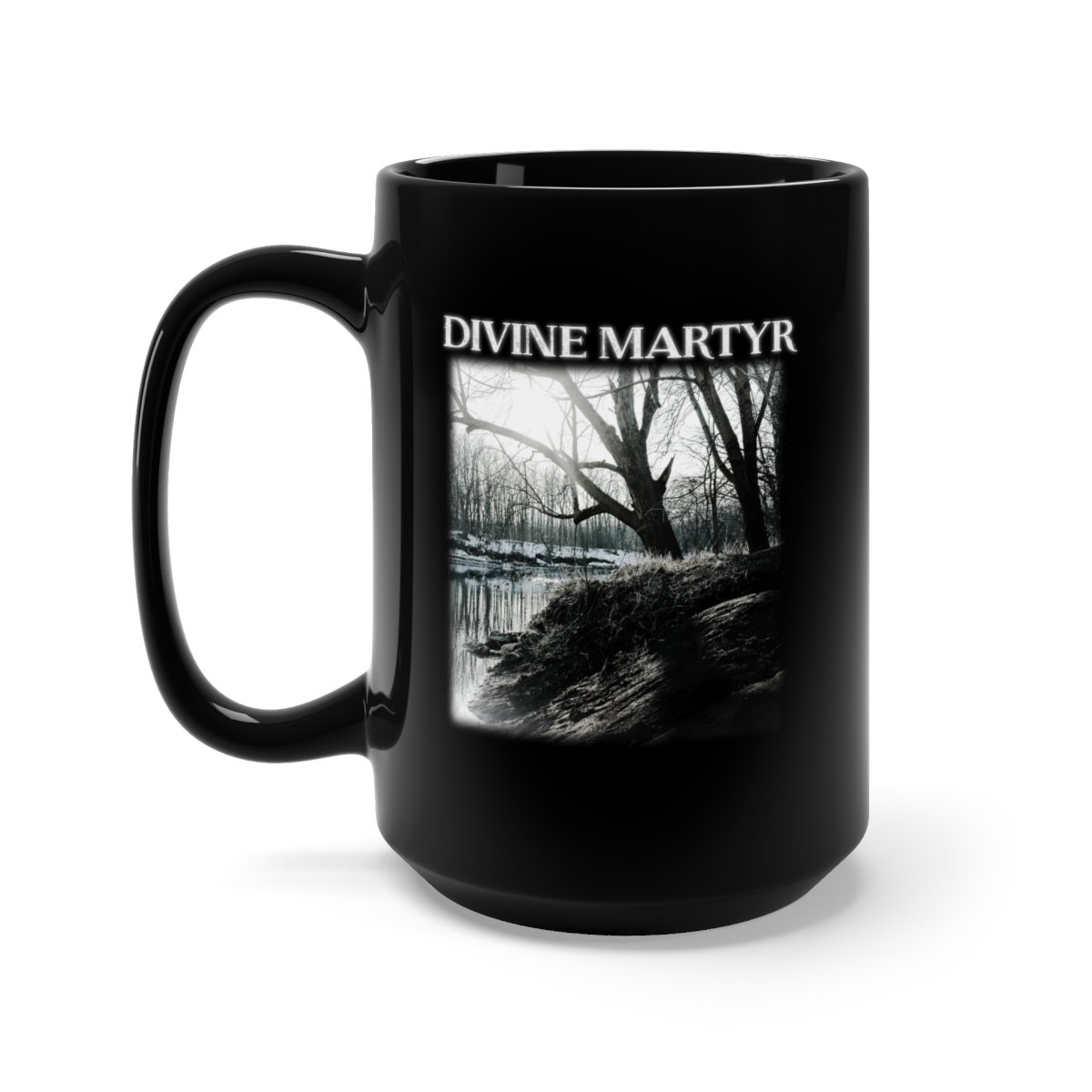 Divine Martyr – Mystique 15oz Black Mug