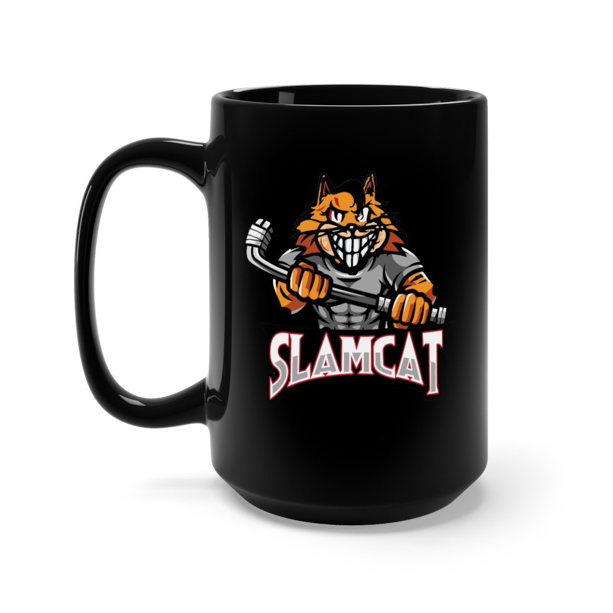 Slamcat 15oz Black Mug