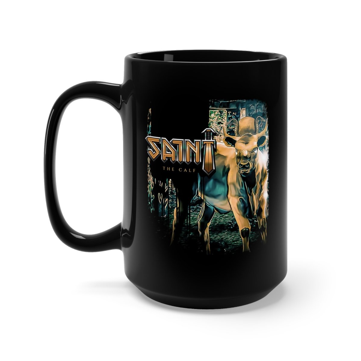 Saint – The Calf Black Mug 15oz