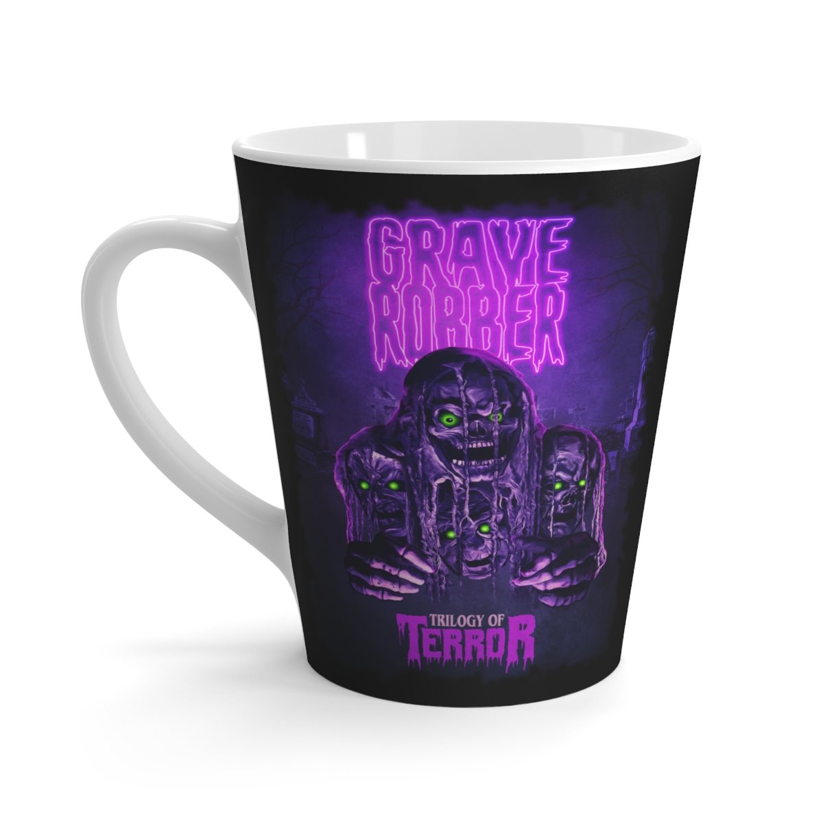 Grave Robber – Trilogy of Terror Latte mug