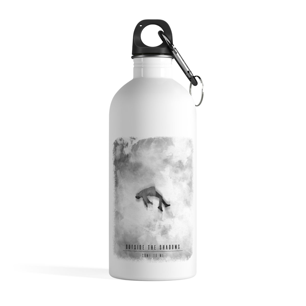 Outside the Shadows – Come to Me BW Stainless Steel Water Bottle
