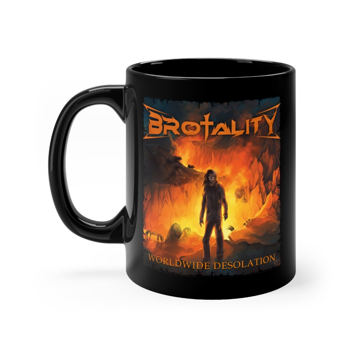 Brotality – Worldwide Desolation Black mug 11oz
