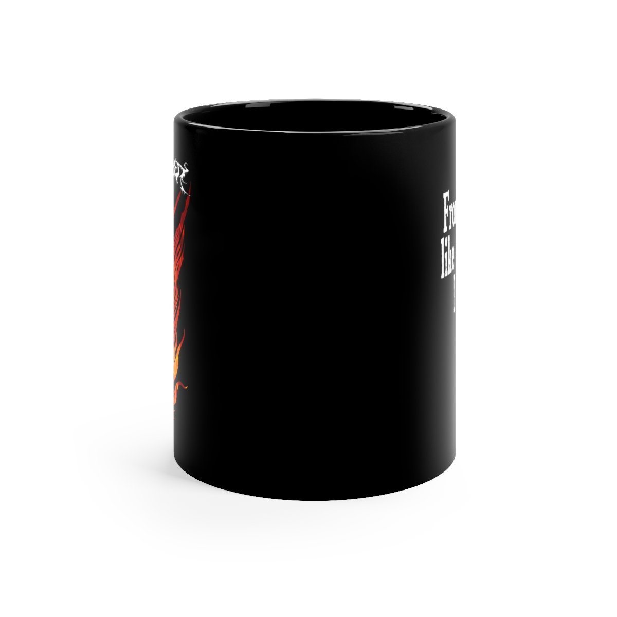 Pantokrator – Phoenix Rising Fire Black mug 11oz