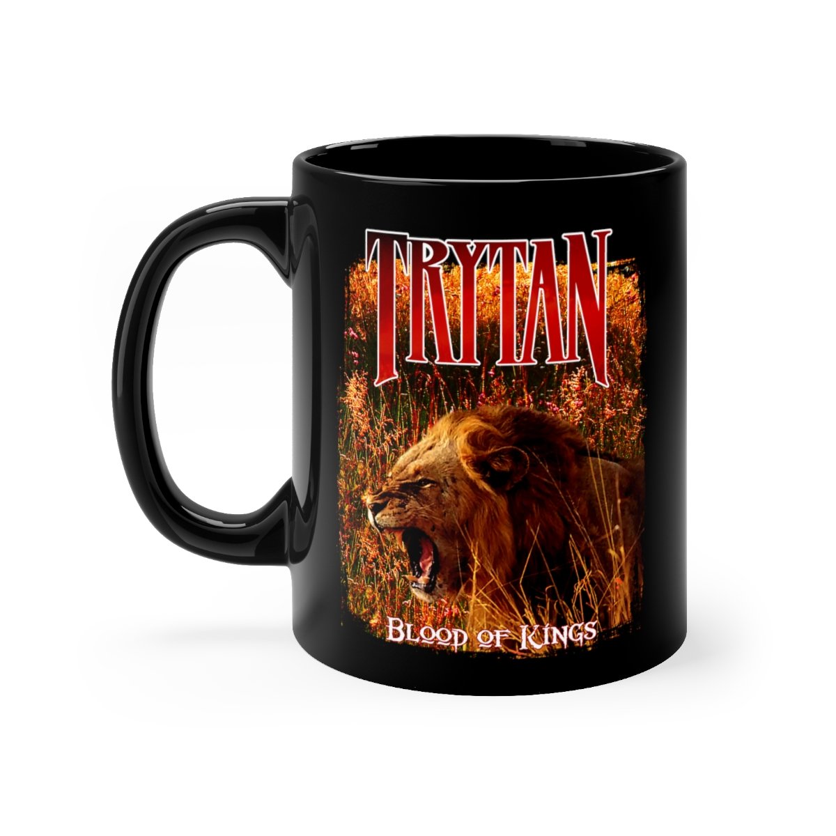 Trytan – Blood of Kings Lion Black mug 11oz