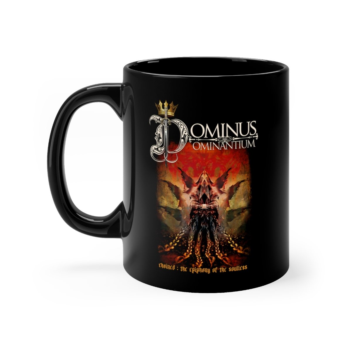 Dominus Dominantium Chained Black mug 11oz