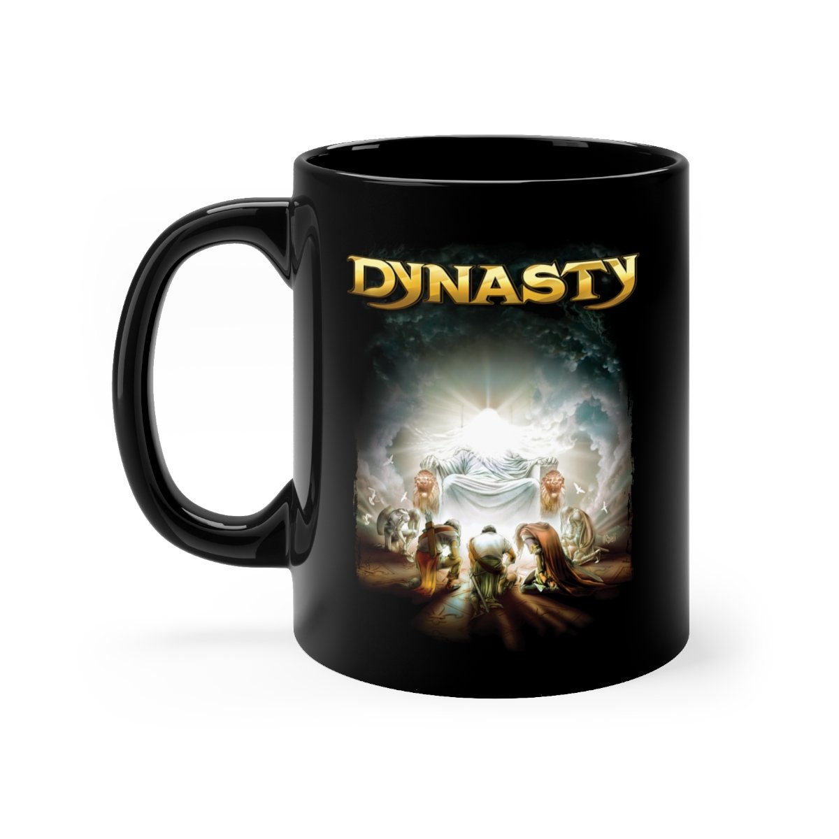 Dynasty of Metal – Warriors of the King Black mug 11oz