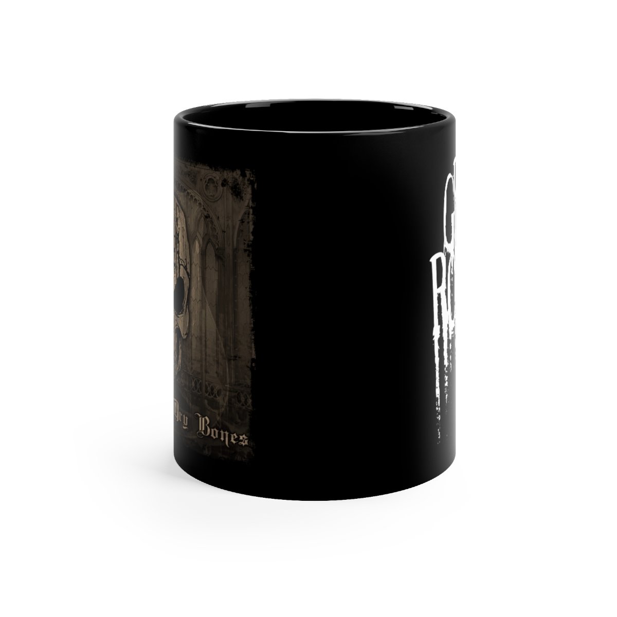 Grave Robber – Dry Bones Black mug 11oz