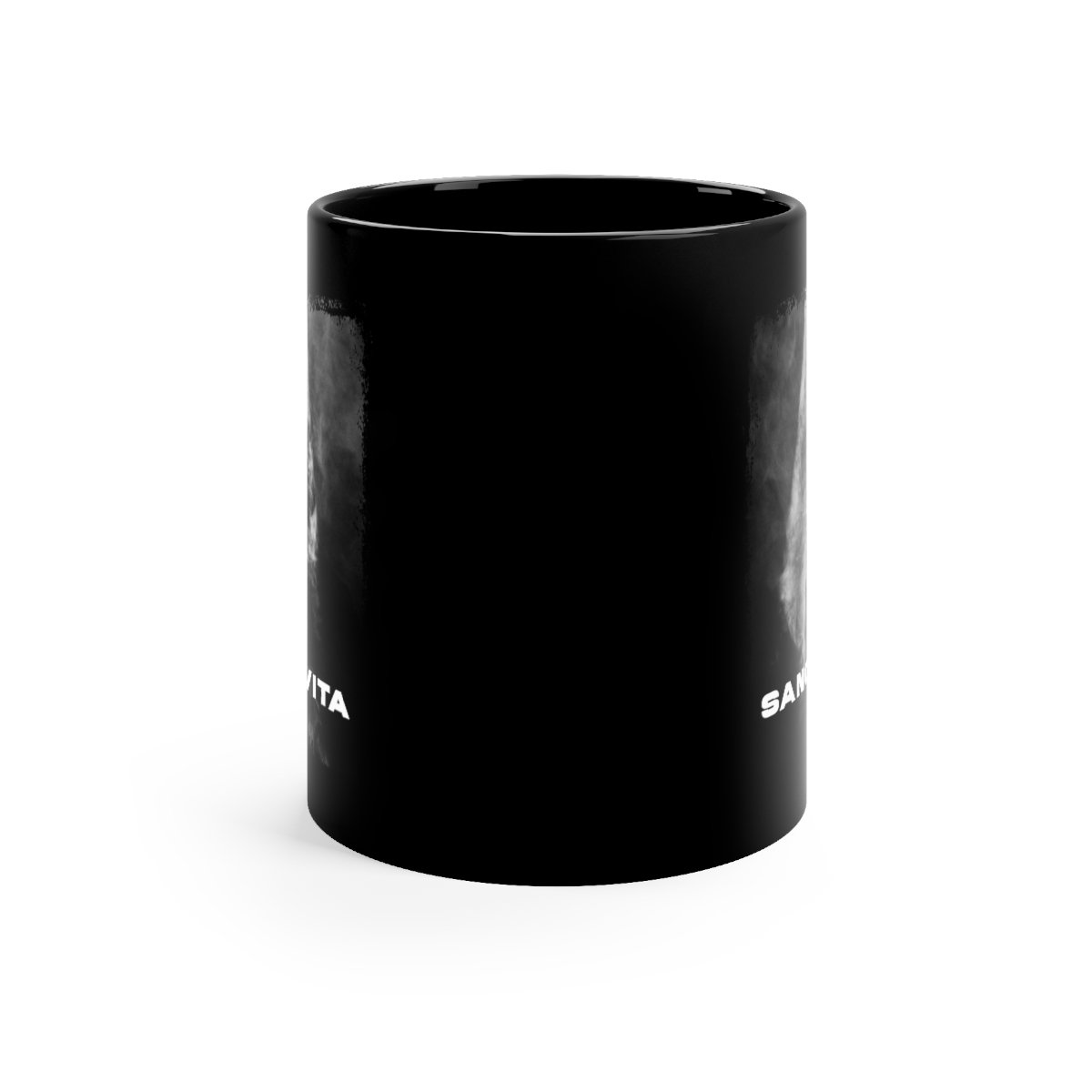 Sanctus Vita 11oz Black mug