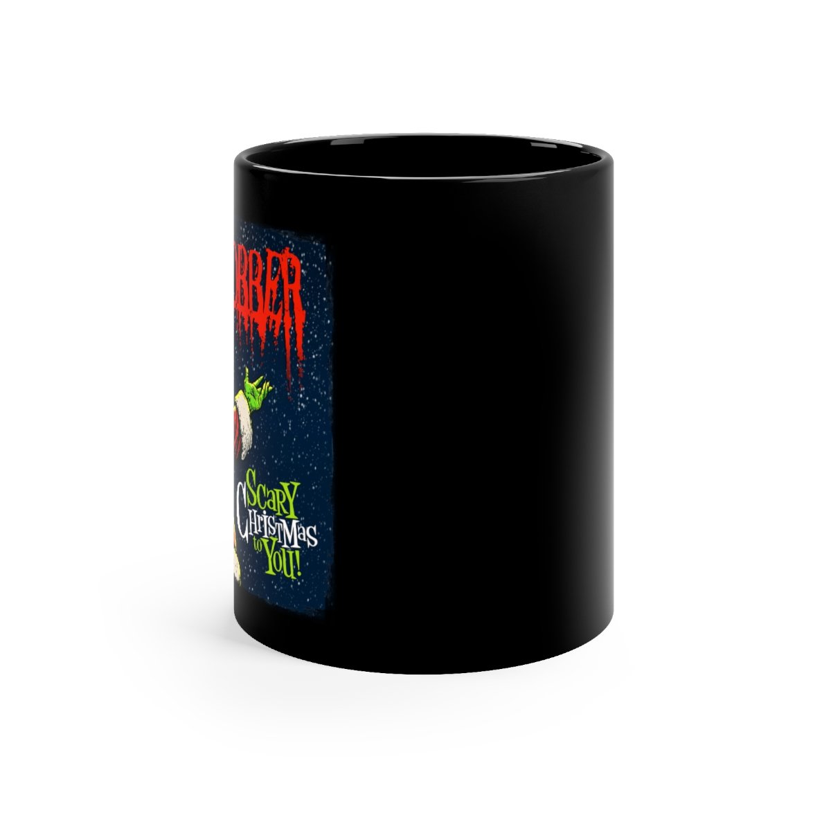 Grave Robber – Scary Christmas Black mug 11oz