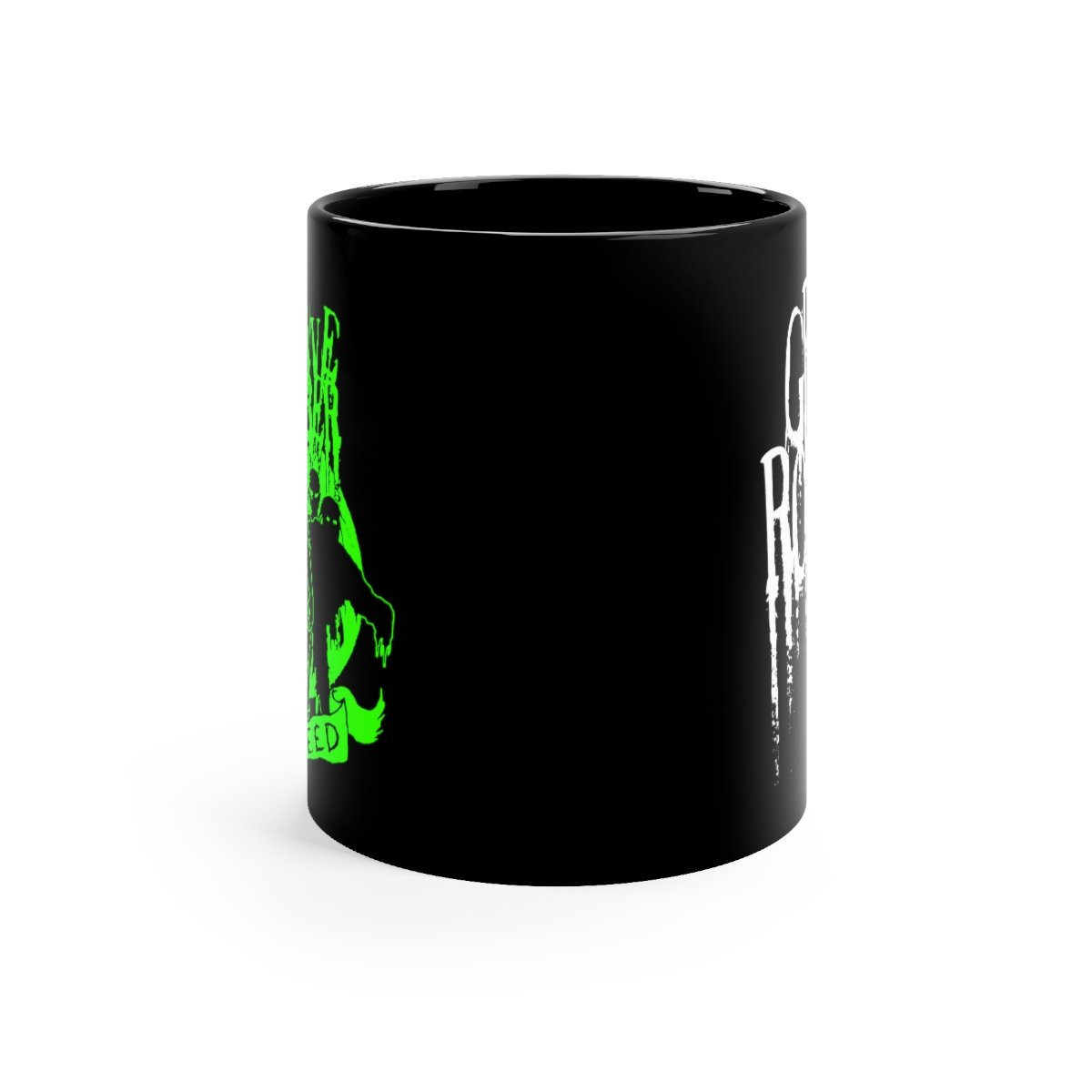 Grave Robber Night Breed (Green) Black mug 11oz