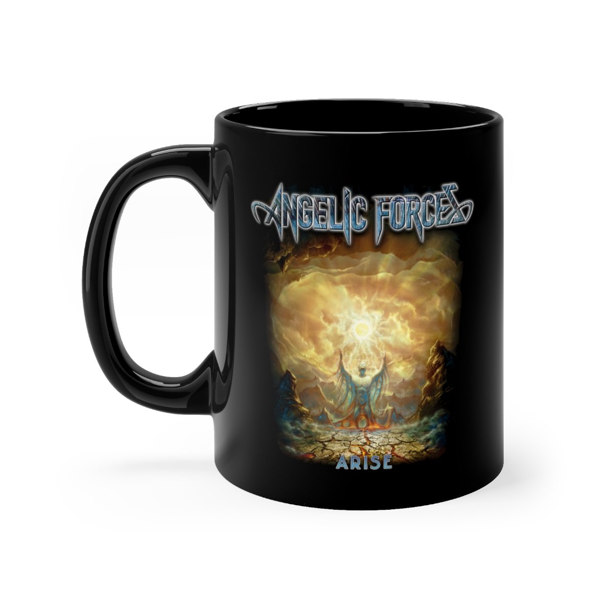 Angelic Forces – Arise 11oz Black mug
