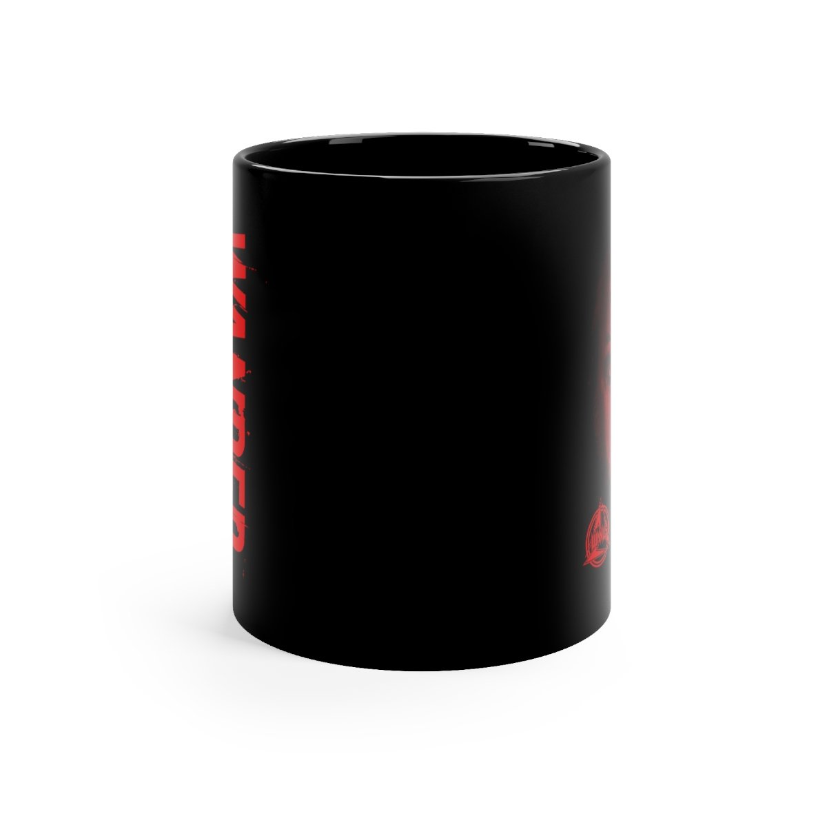 Wanus – Wander Red 11oz Black mug