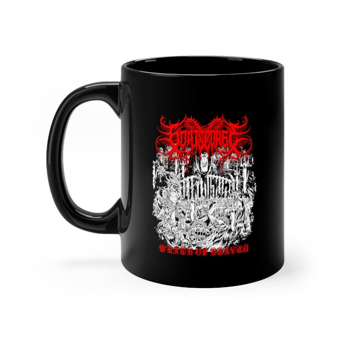 Goatscorge – Wrath of Heaven 11oz Black mug