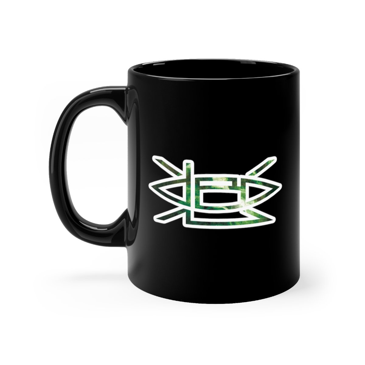 XL & DBD Logo 11oz Black mug
